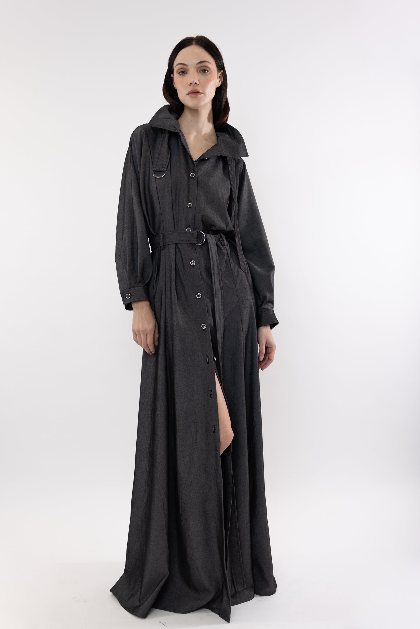 Maxi Vestido Camisero