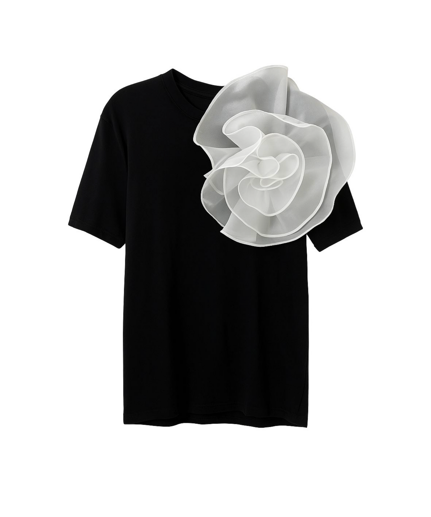 Playera Capital con Flor