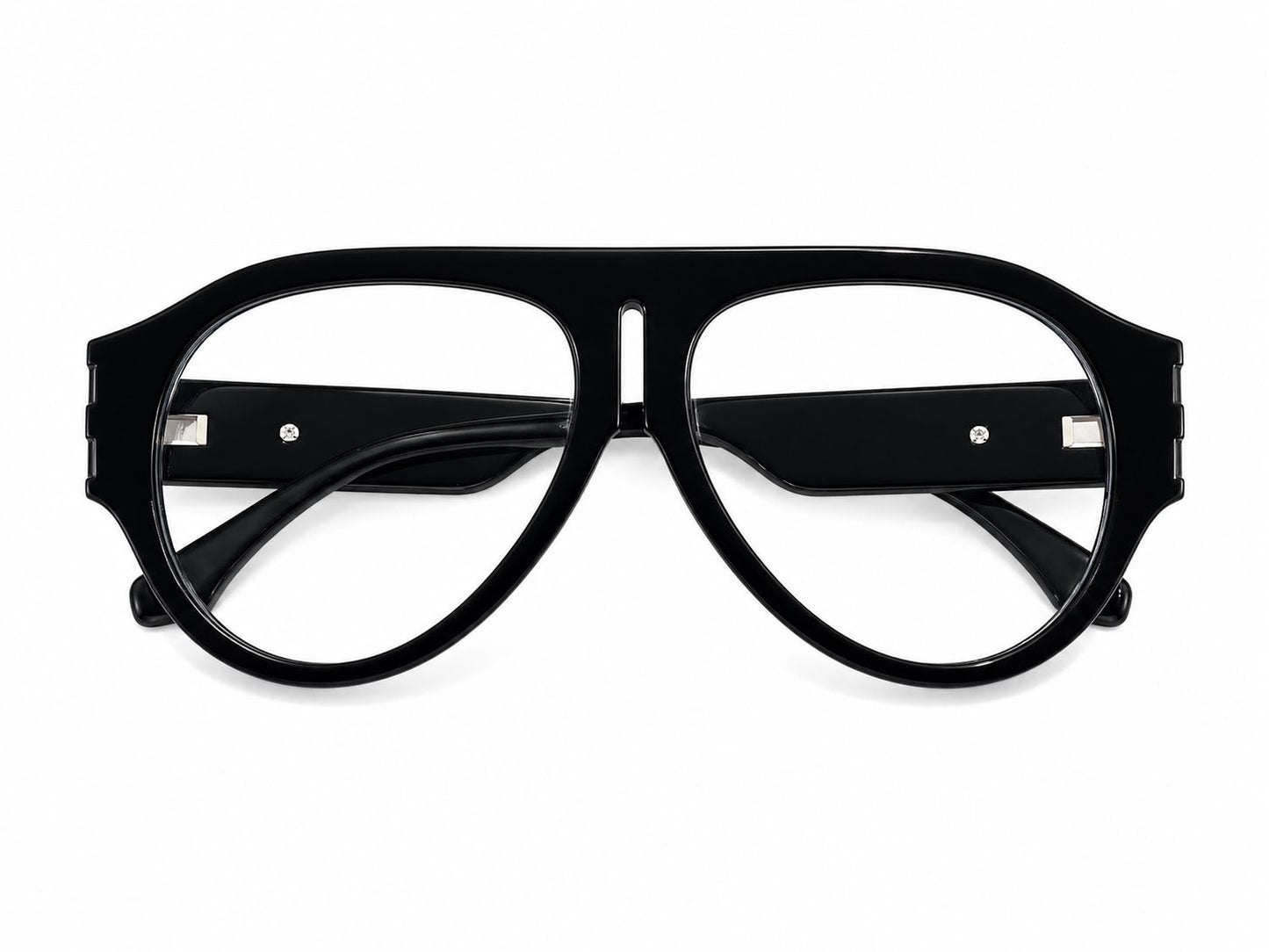 Lentes piloto marco grueso