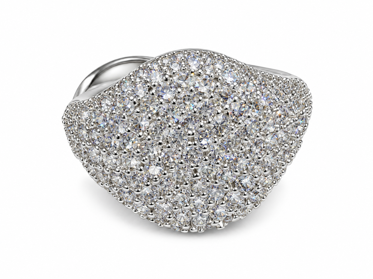 Anillo Chapado Plata