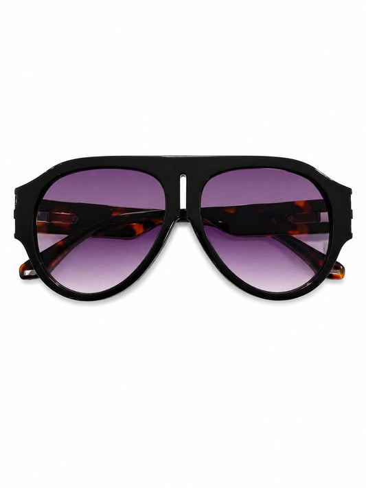 Lentes piloto marco grueso