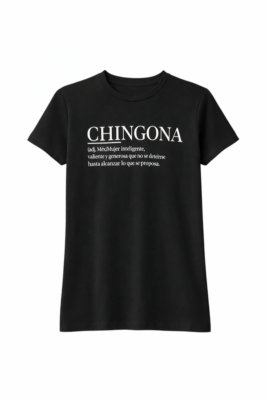 Playera Chingona Negra