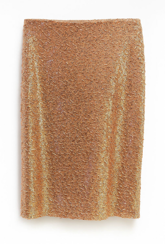 Falda Tubo Lentejuelas