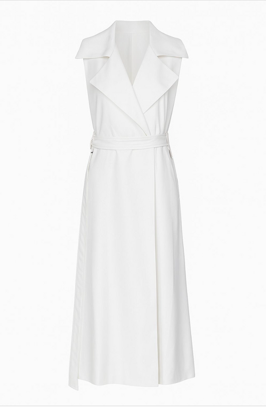 Vestido Trench sin manga