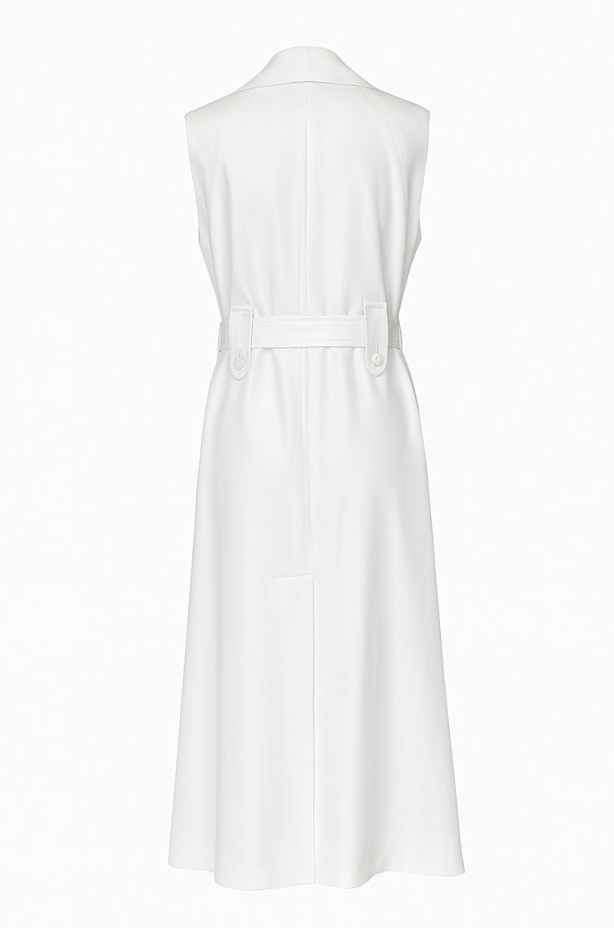 Vestido Trench sin manga
