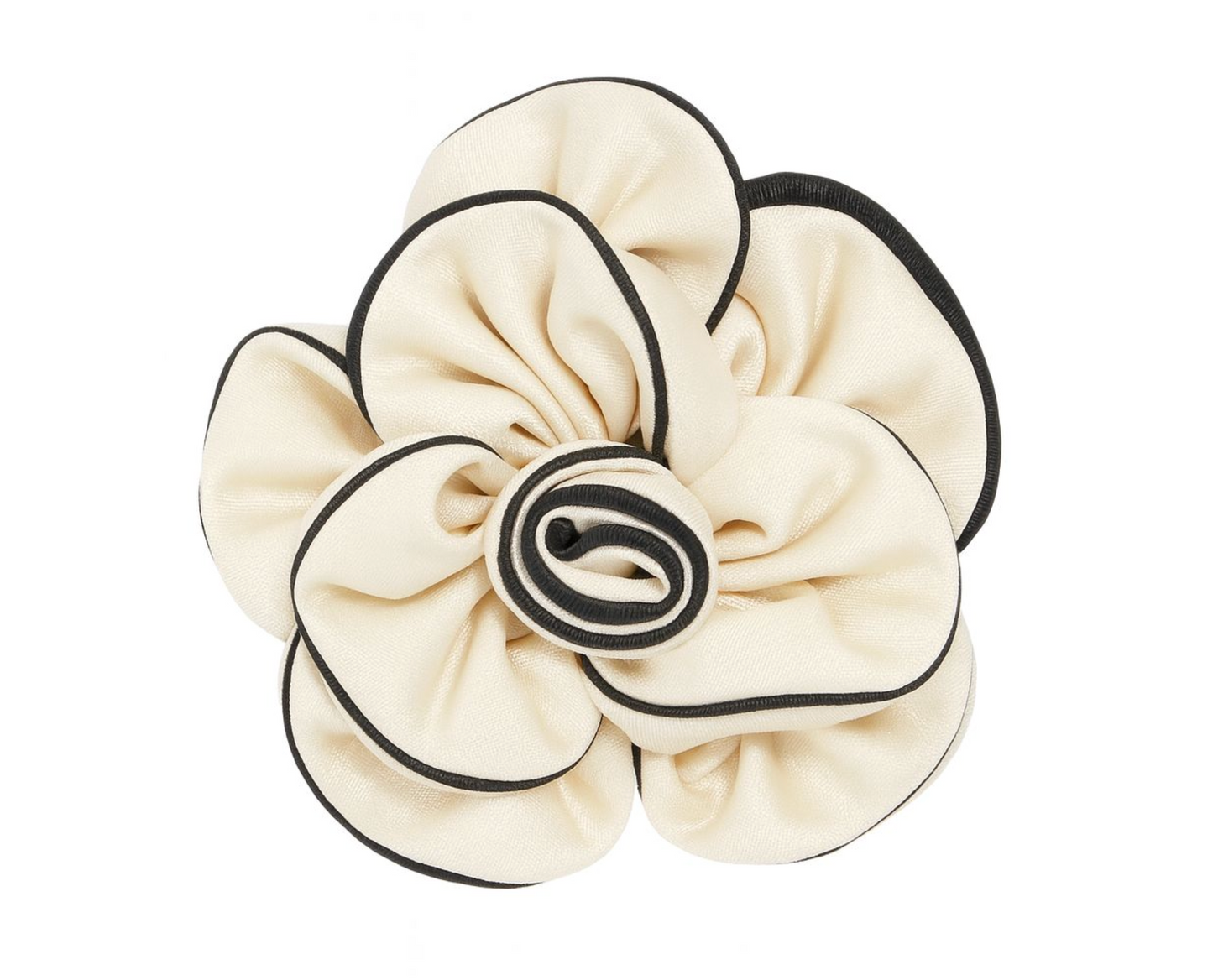 broche flor satin grande