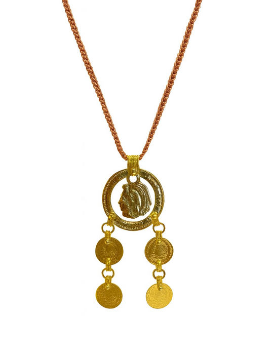 Collar trenza mazorca