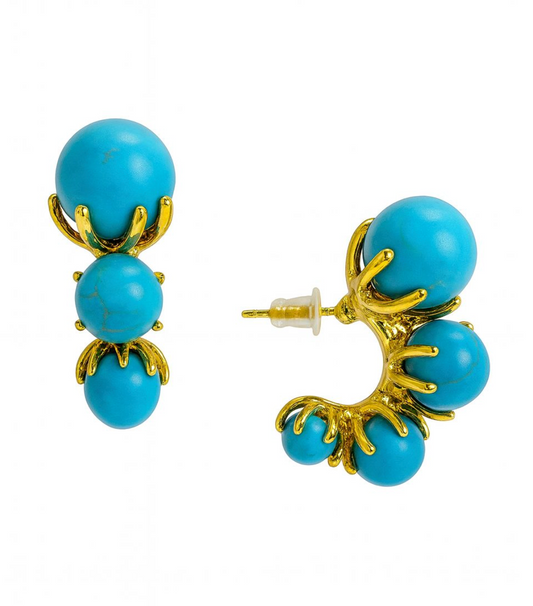 Aretes de Piedra Azul