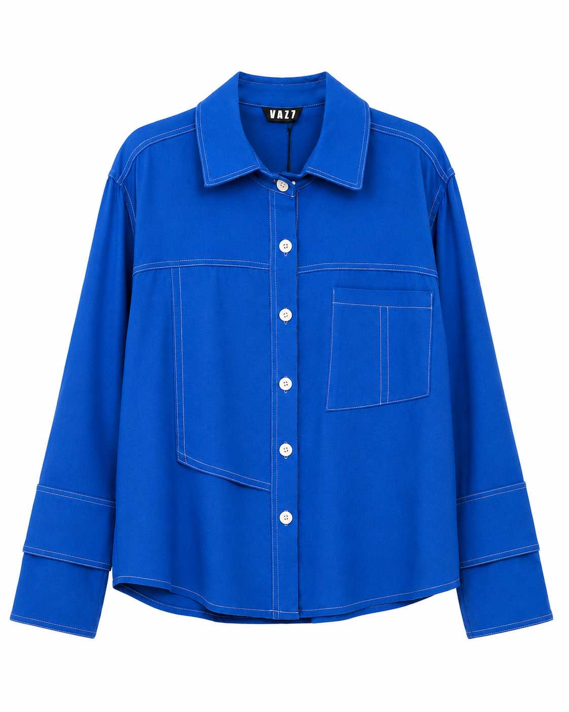 Blusa Lapels Azul