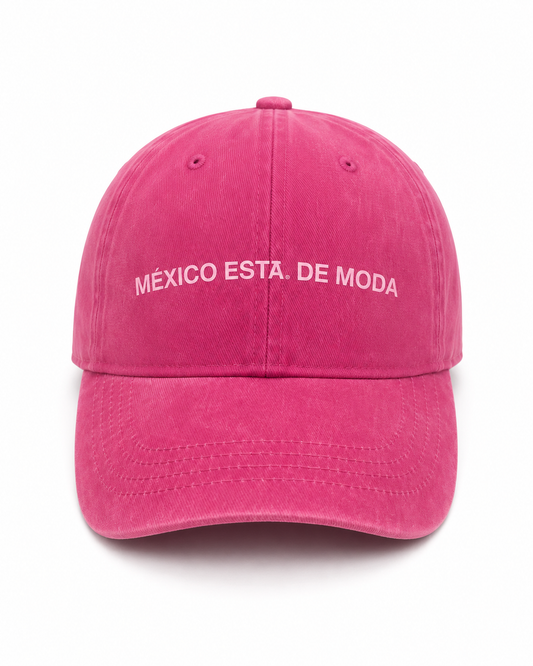 Gorra MEXICO ESTA DE MODA letras chicas