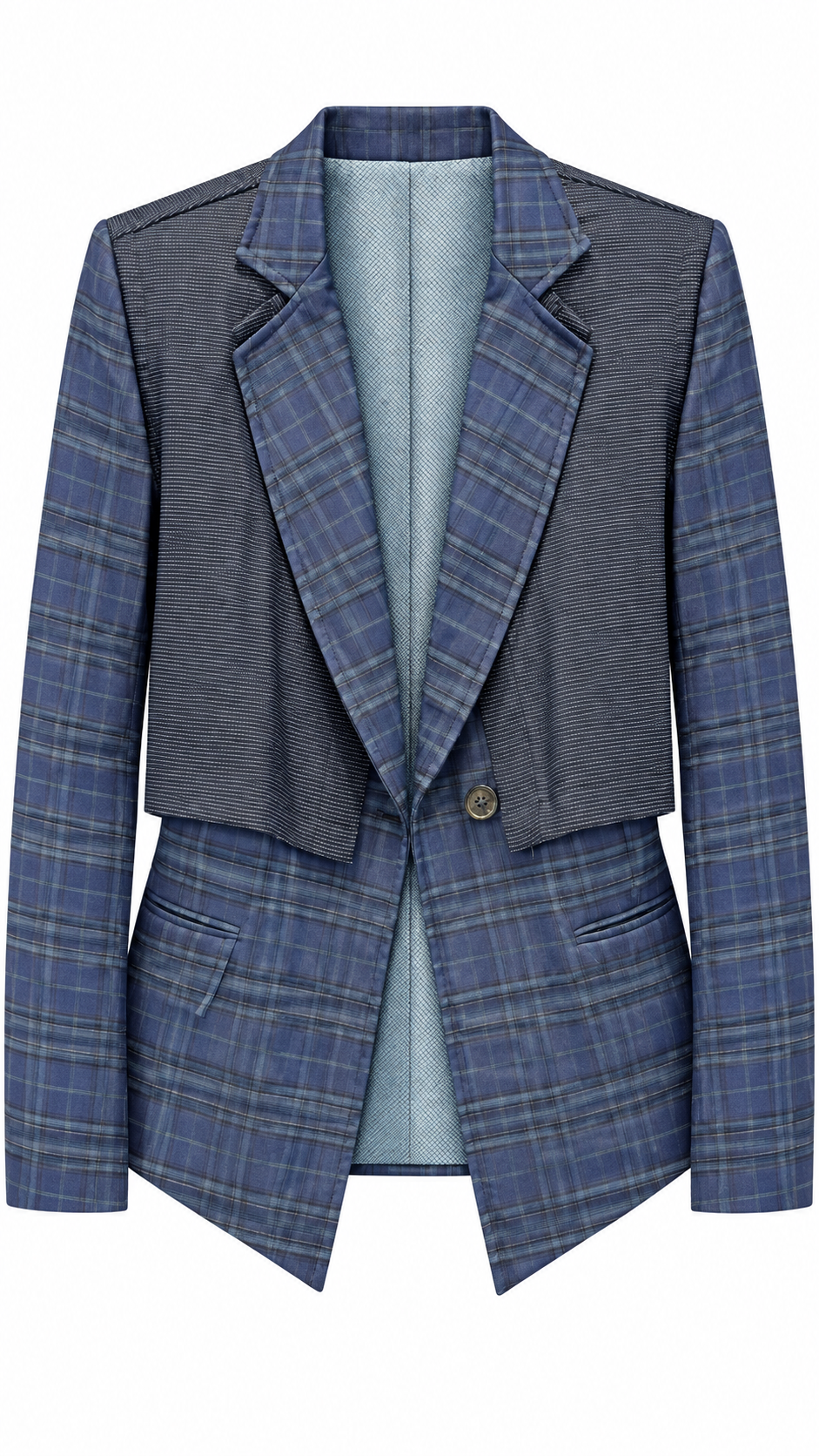 Blazer Perla Azul