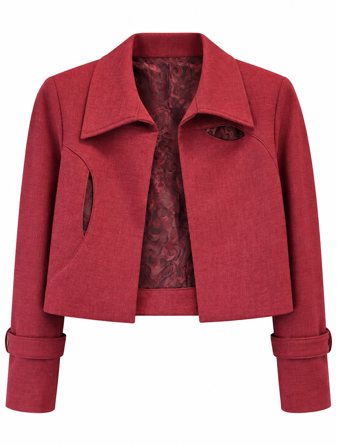 Chaqueta Deconstrucción Vino