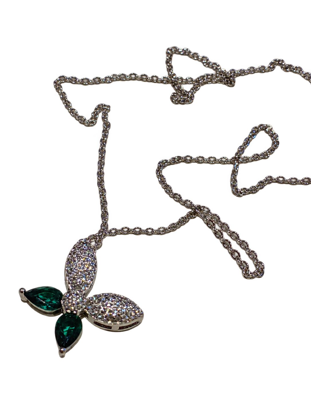Collar Mariposa Verde