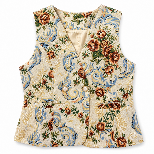 Chaleco floral