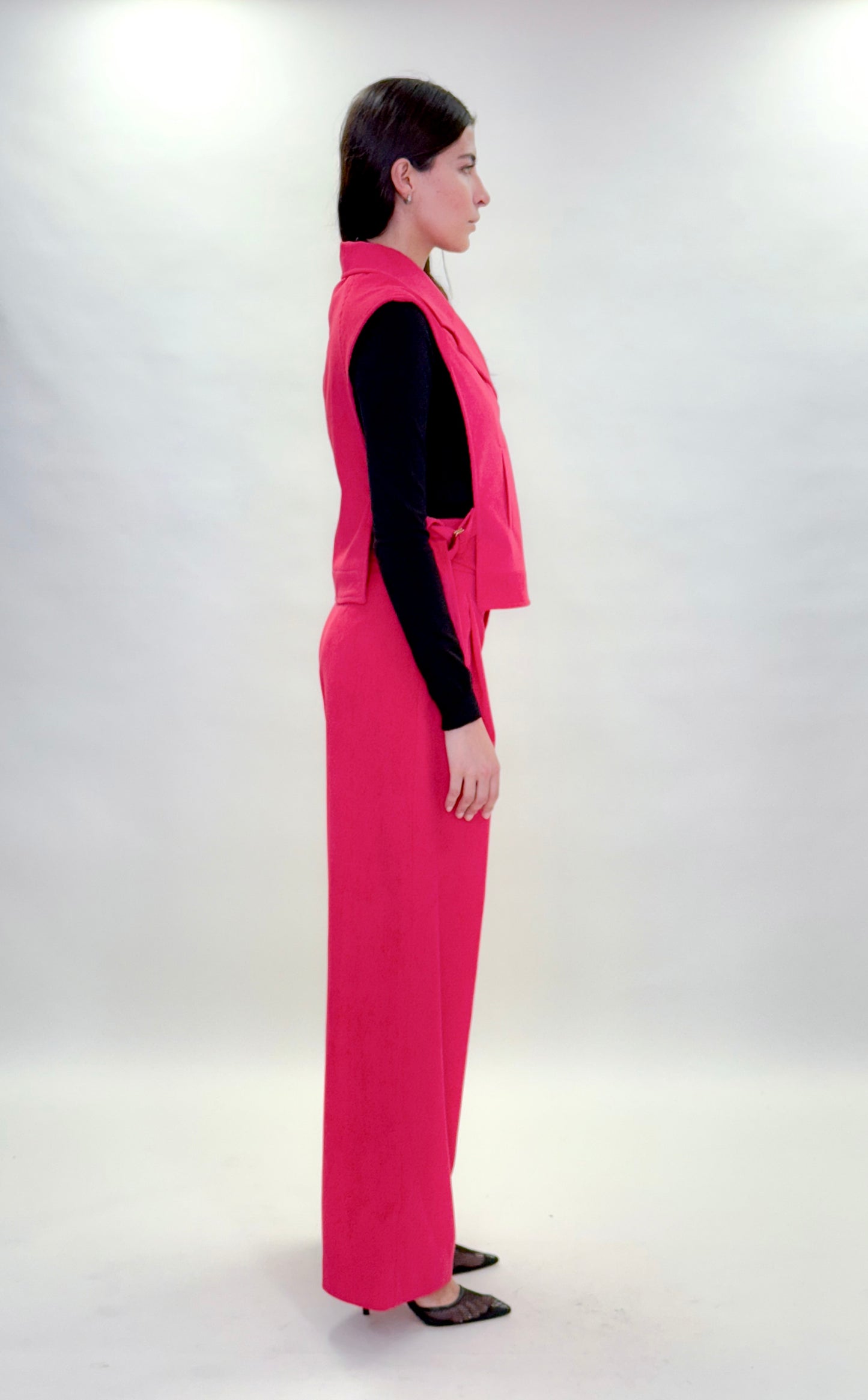 Chaleco biker panilla