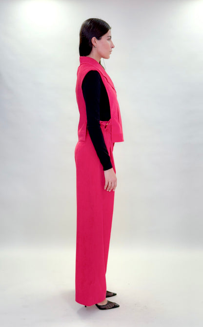 Chaleco biker panilla