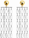 Aretes Soft Rain Ag/Au