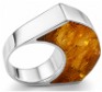Anillo Ambar Eclipse Ag