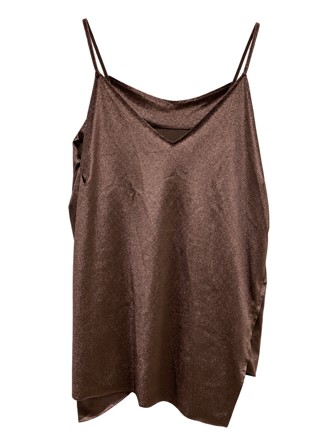 Traje Mesh Terciopelo Café
