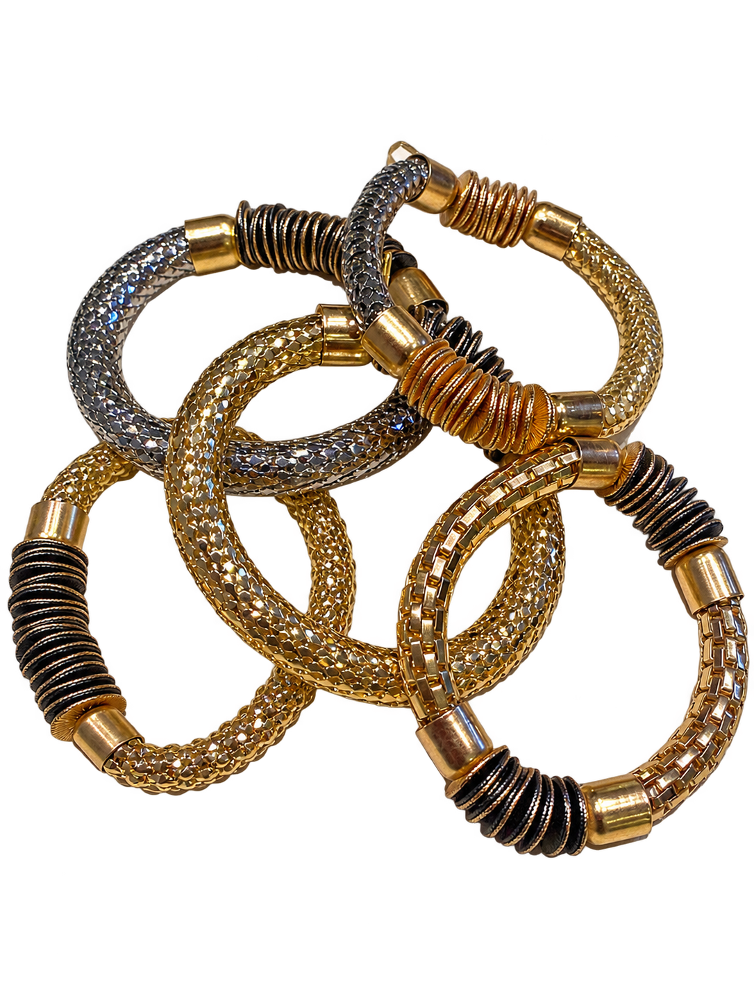 Pulsera Metal con Aros