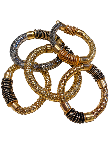 Pulsera Metal con Aros