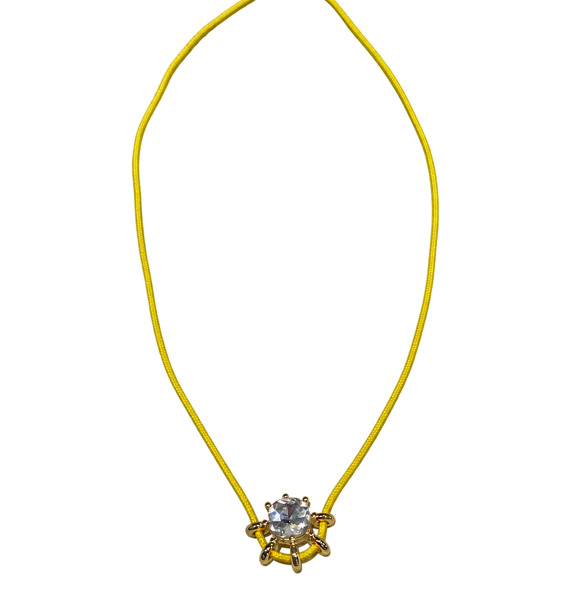 Collar Correa amarilla