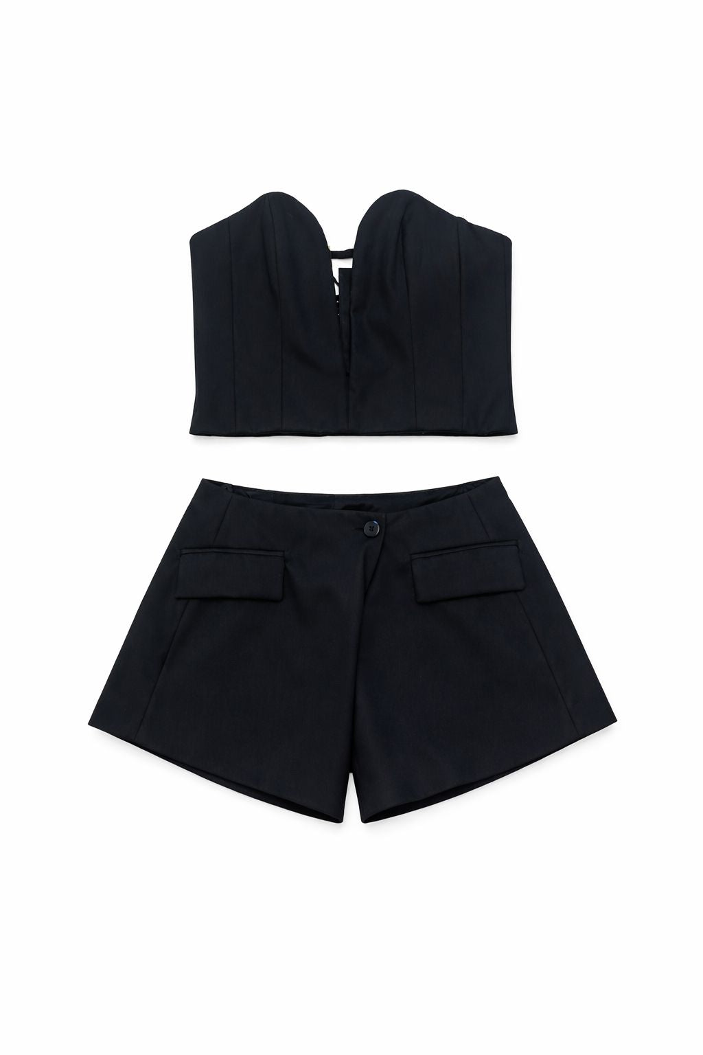 Set bustier y Peplum