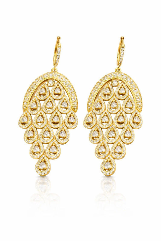 Aretes Pavo Real