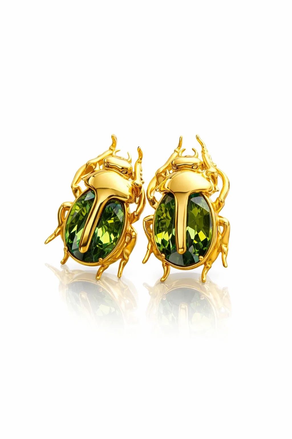 Aretes Fantasia Esmeralda