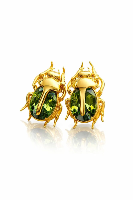 Aretes Fantasia Esmeralda