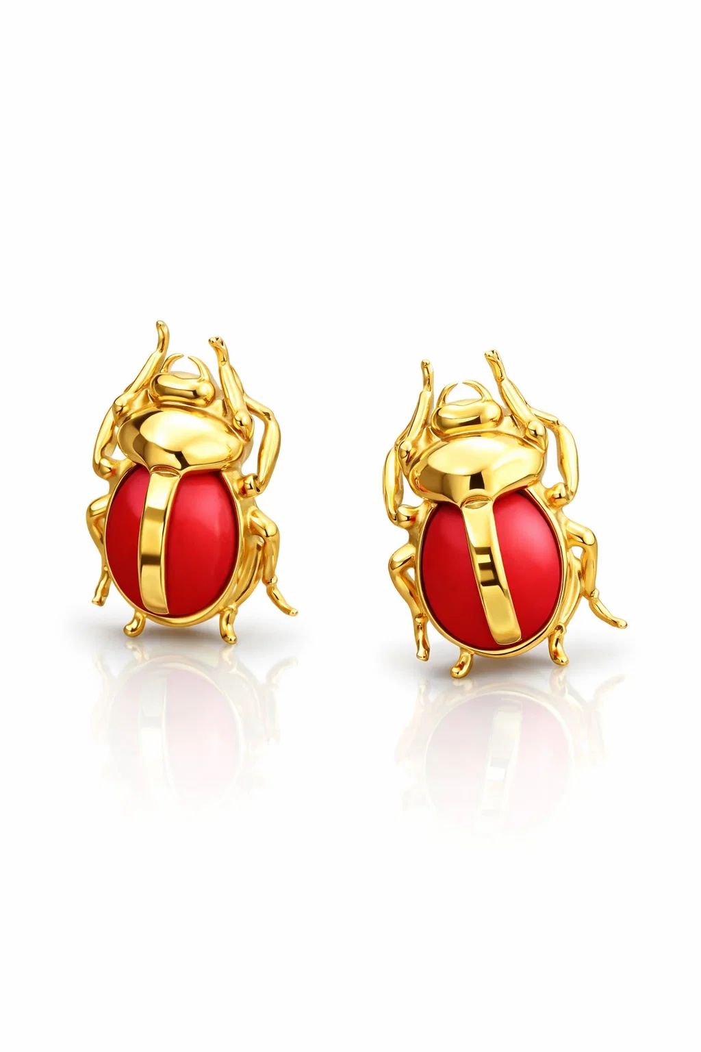 Aretes fantasia Coral