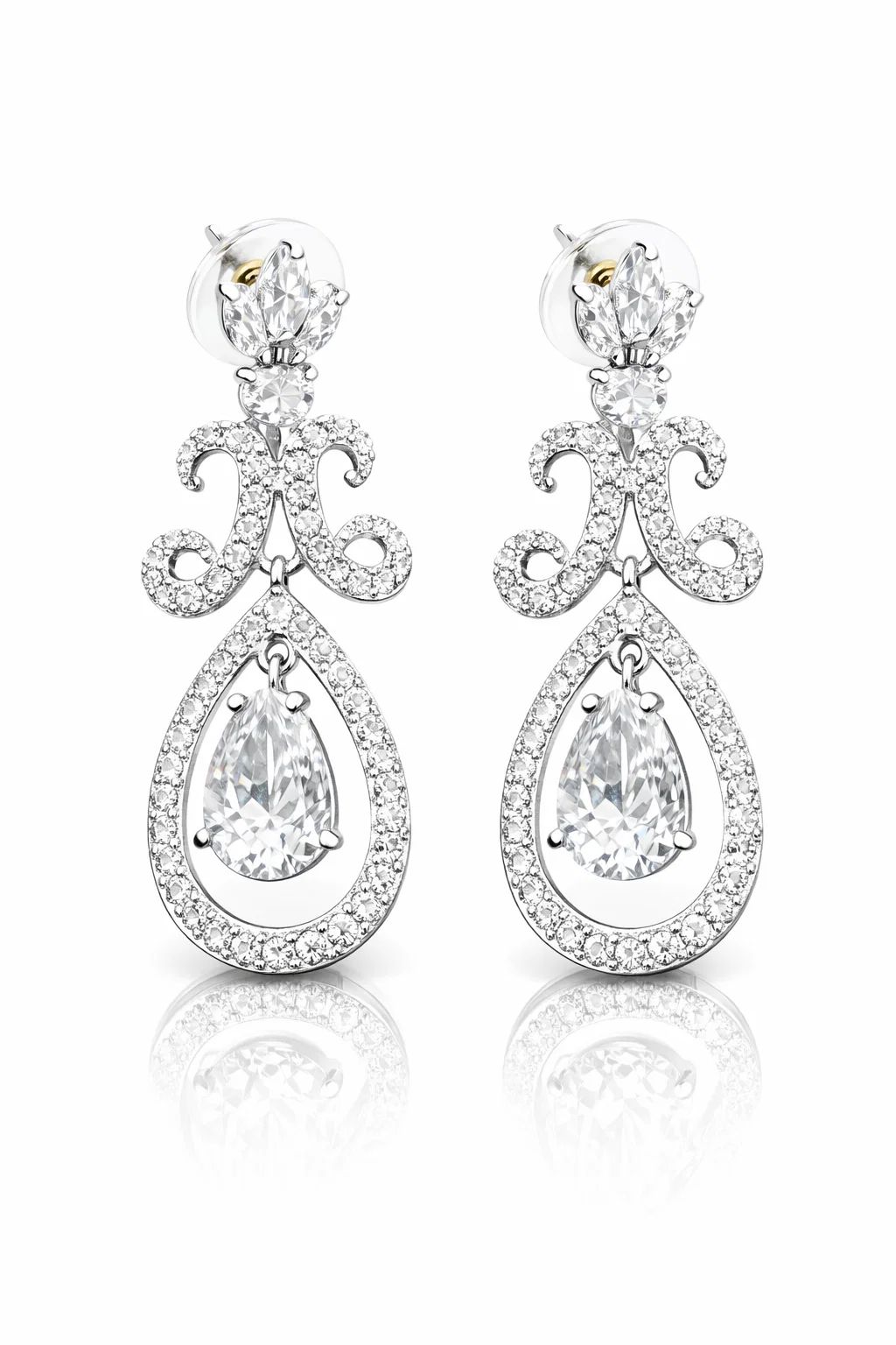 Aretes candelabro
