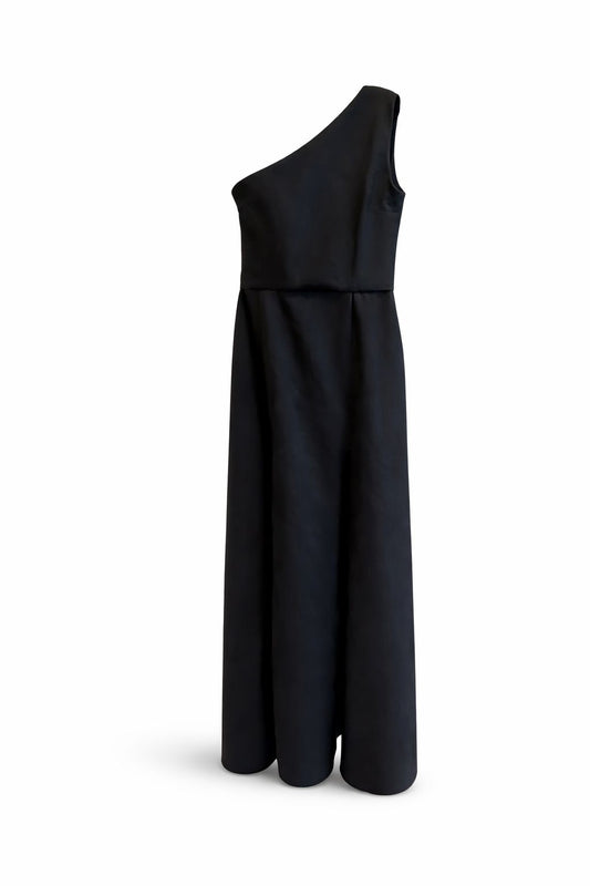 Vestido Asimetrico Raw Denim