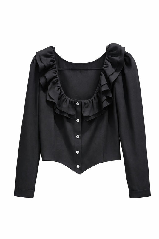 Sakura Shirt Black