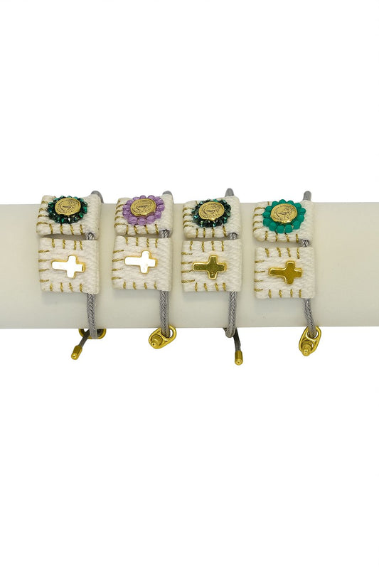 Pulsera Rigida de Rosario