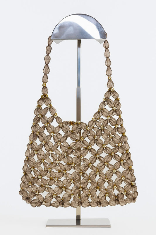 Bolsa pequeña Flores Lila