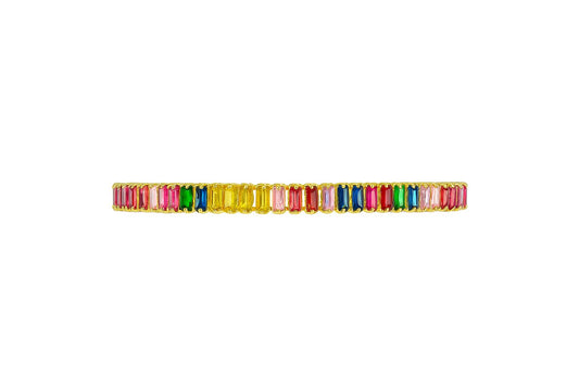 Pulsera Baguette de Colores