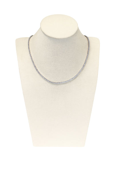 Collar Tennis zirconias delgado