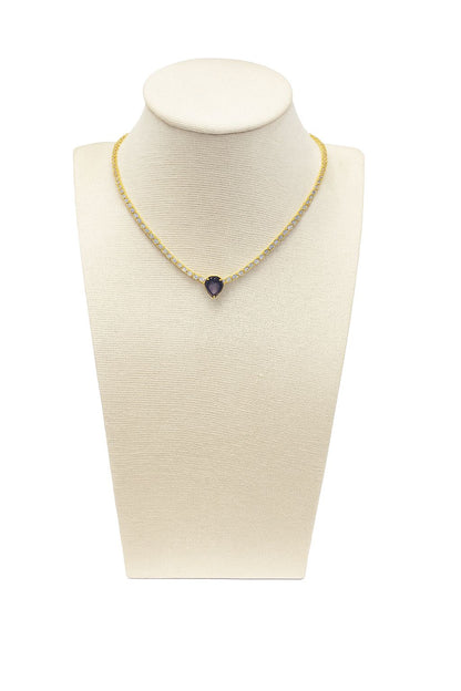 Collar Tennis con gota