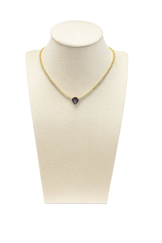 Collar Tennis con gota