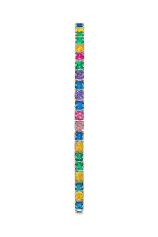 Pulsera Zirconia de Colores