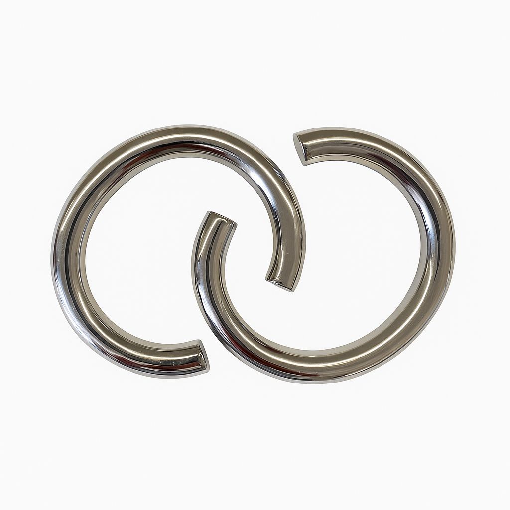 Brazalete plateado
