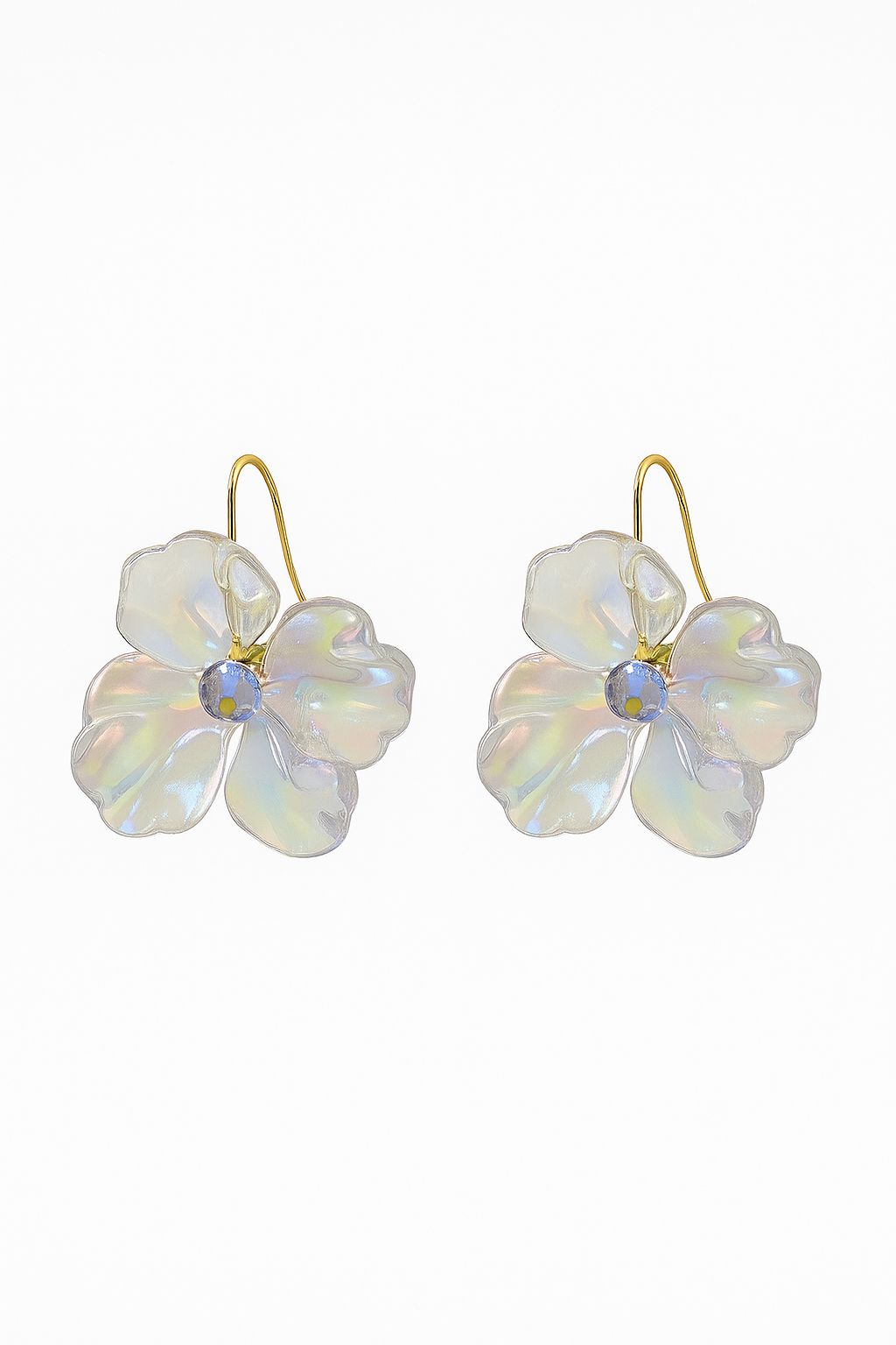 Aretes Flor tornasol