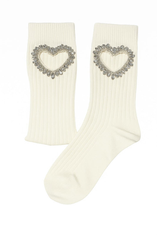 Calcetas con corazón