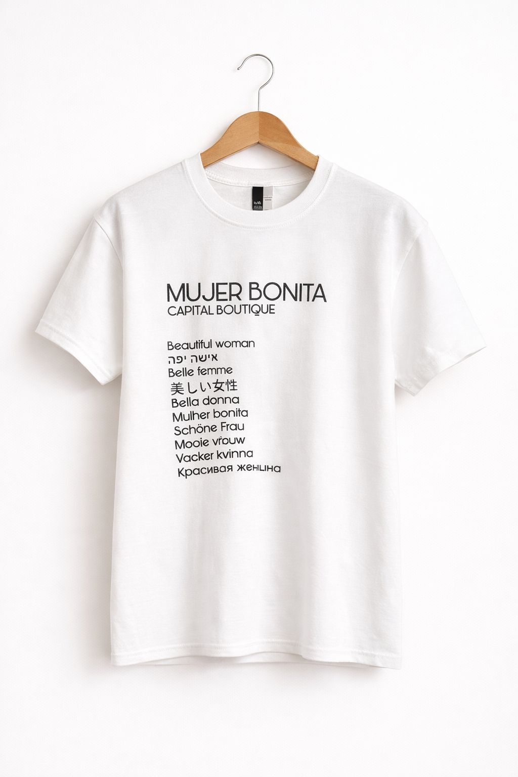 Playera Mujer Bonita