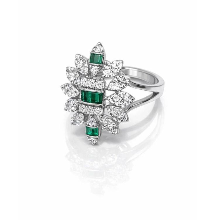 Anillo Zirconia con venturina