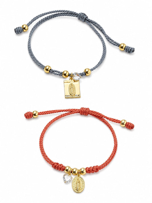 Pulsera de Hilo Virgen