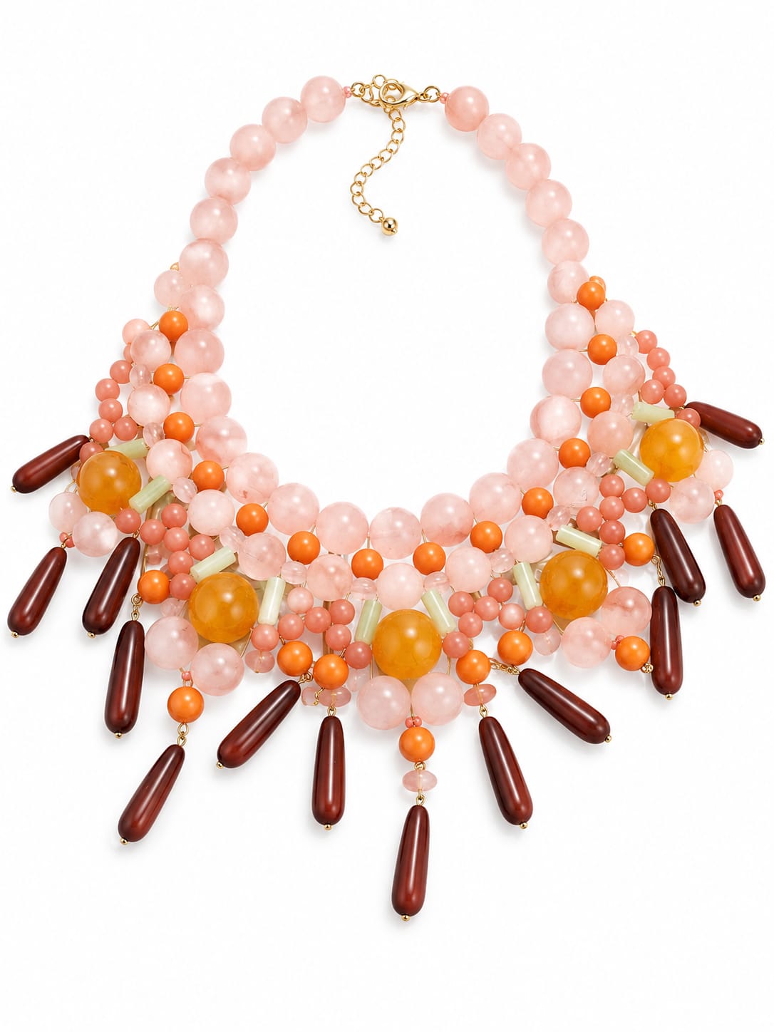 Collar cuentas Acrilico