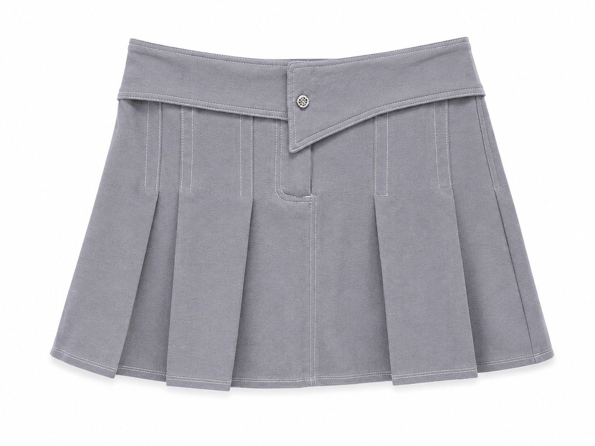Falda Lapels Celeste