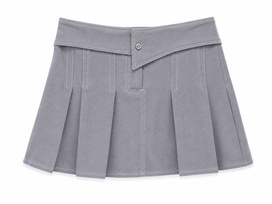 Falda Lapels Celeste